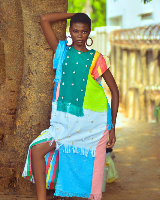 Reyi Patch Dress