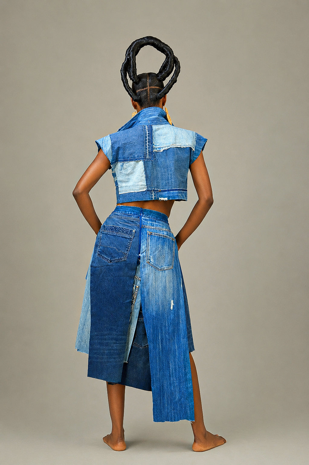 Denim Deconstructed Two Piece
