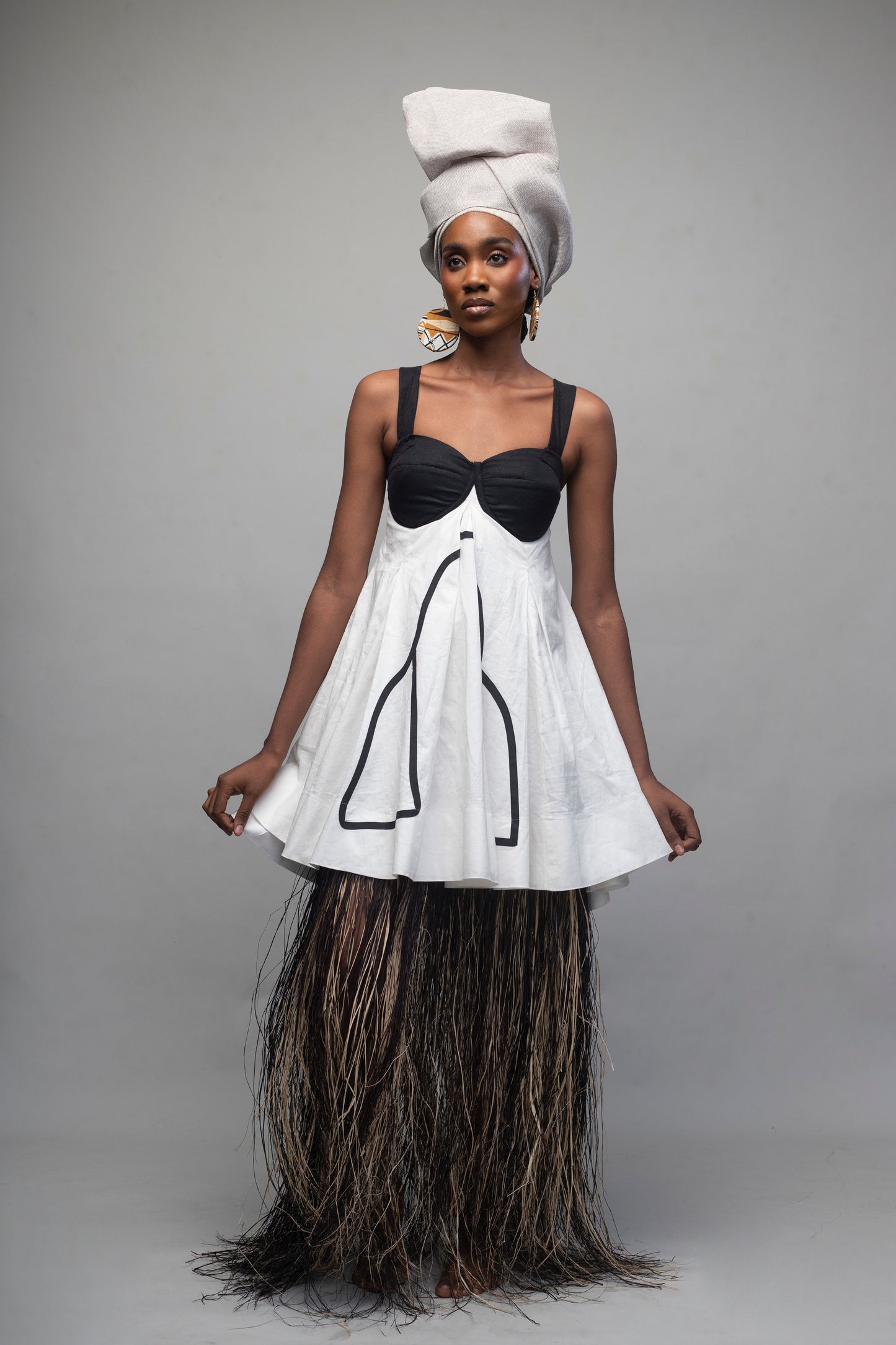 Ijele Raffia Dress