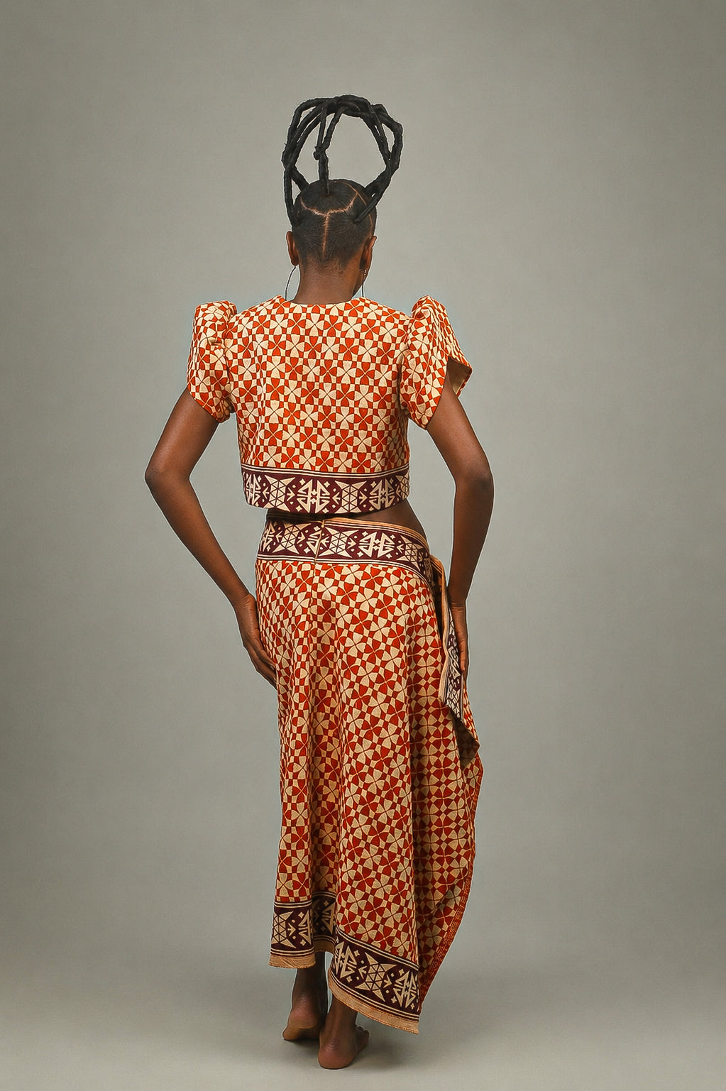 Okwu Top and Skirt Set