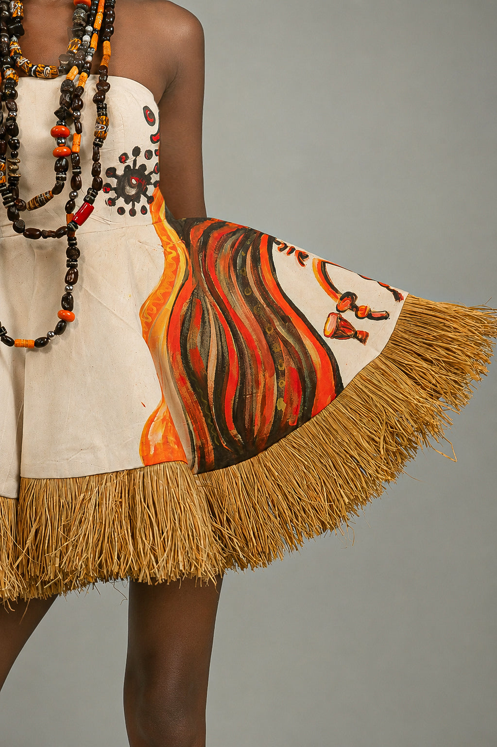 Achala Hand Painted Dress